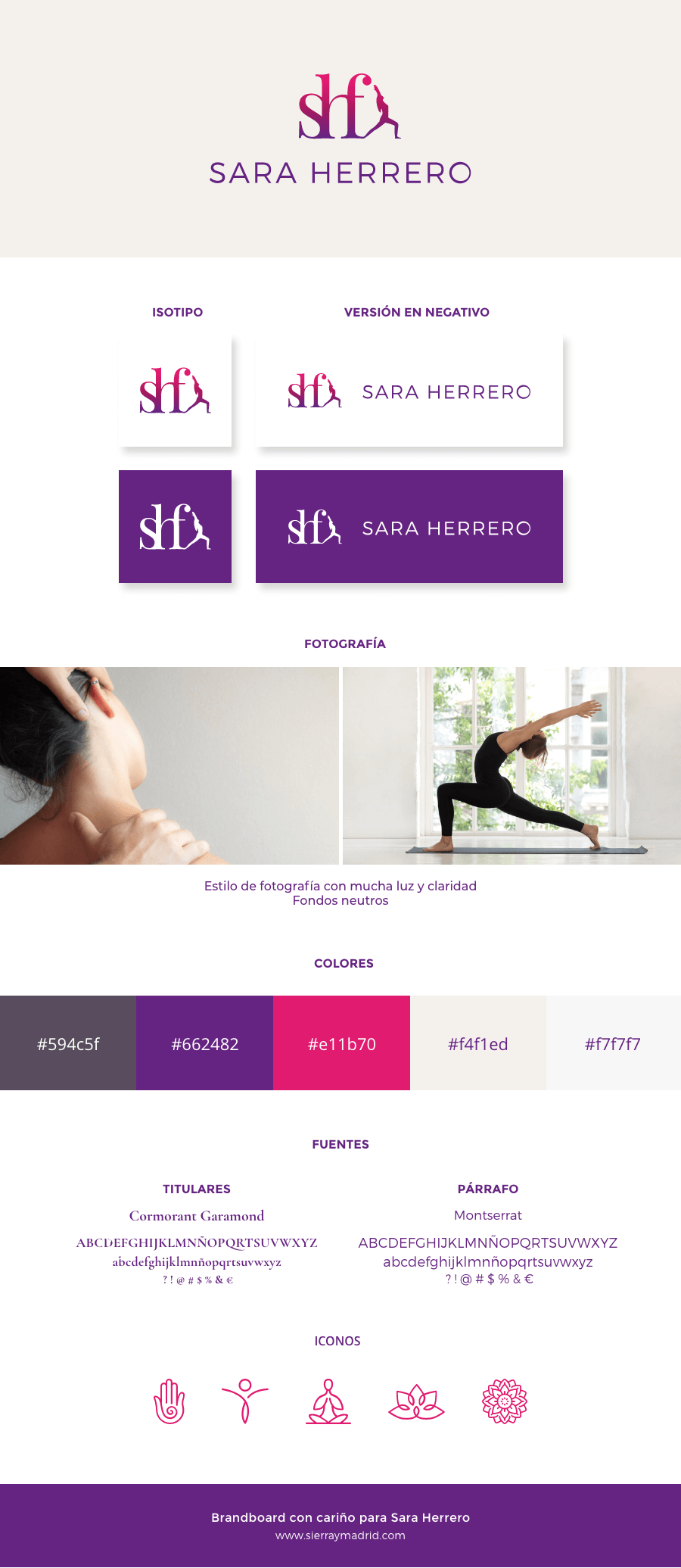 Brandboard de Sara Herrero