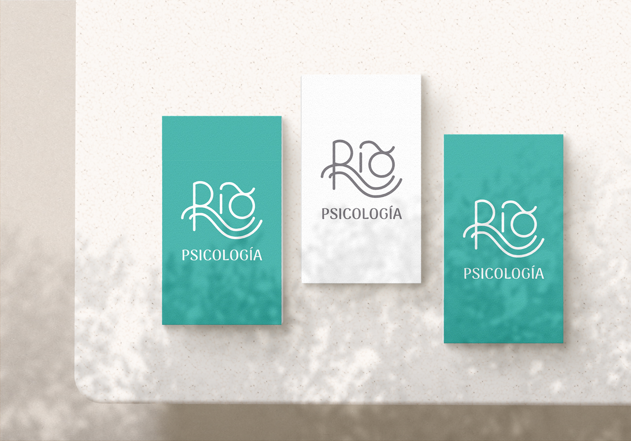 Diseño de logo para Río Psicología