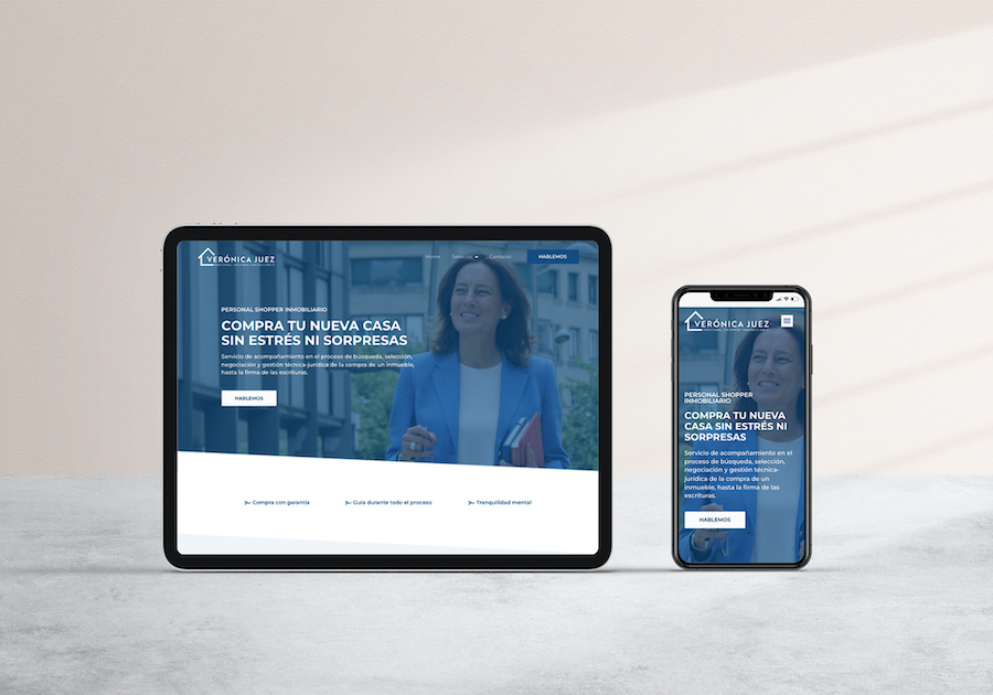 Diseño web Verónica Juez