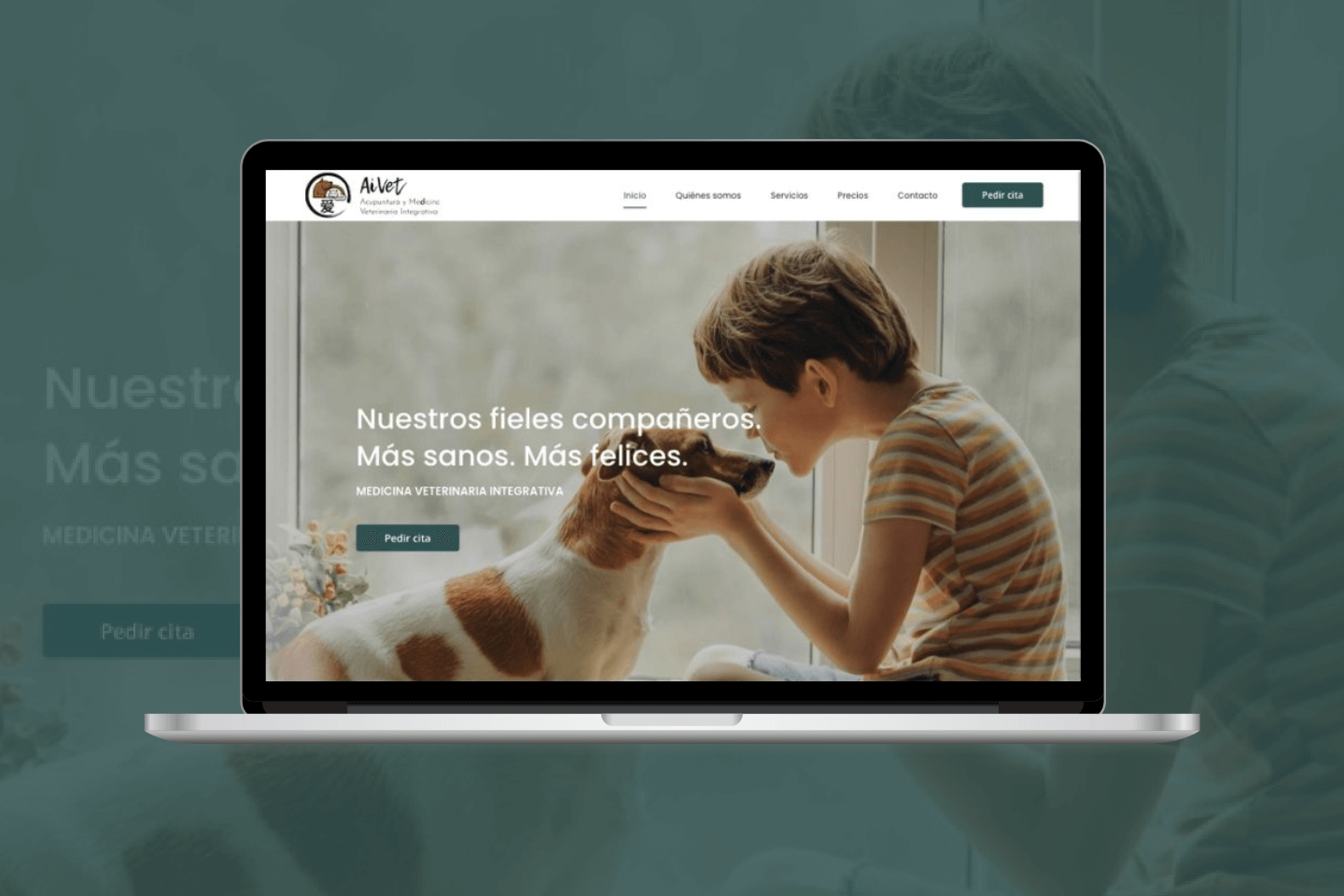 Diseño web veterinaria